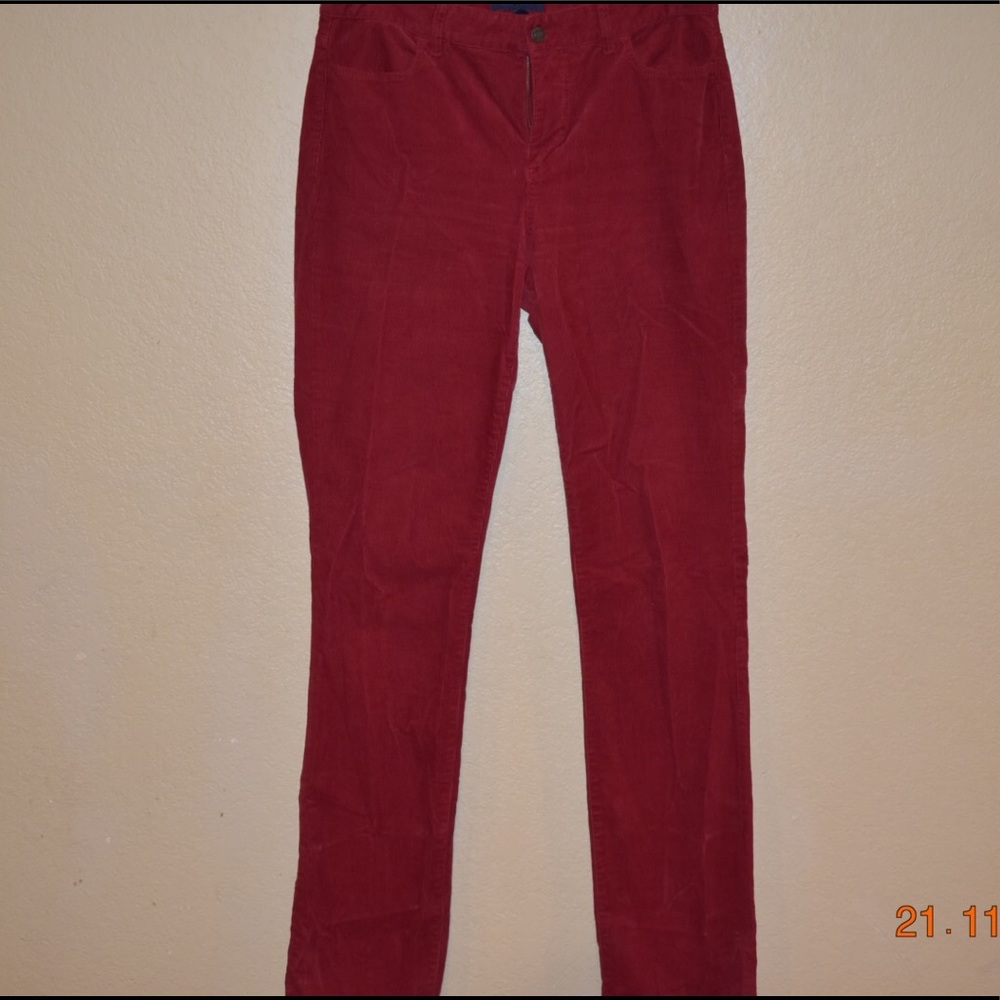 Vintage High Waisted Red Jeans